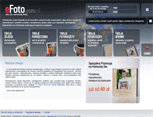 Tablet Screenshot of efoto.com.pl