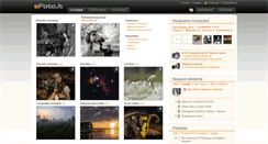 Desktop Screenshot of efoto.lt